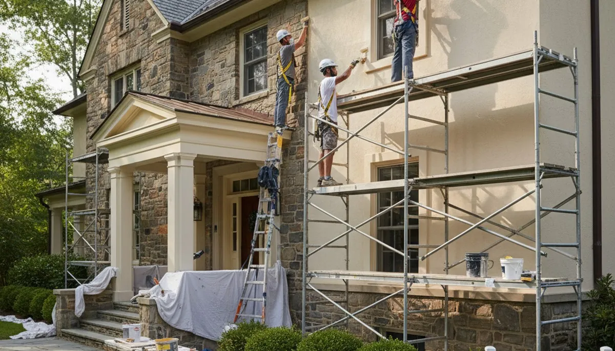Philadelphia, PA painting contractors delivering professional interior and exterior house painting services