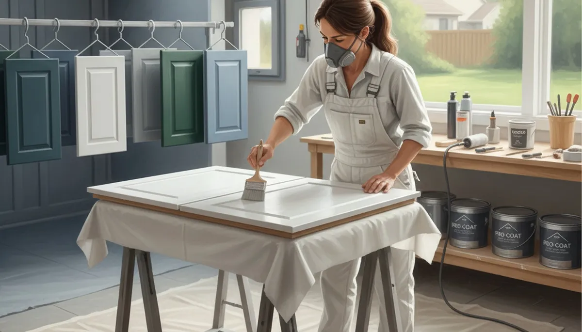 Cabinet painting in Philadelphia, PA for a fresh, durable kitchen finish