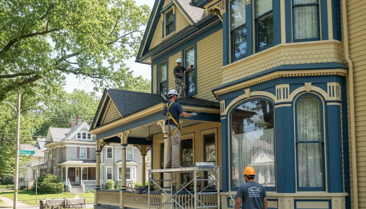 Professional house painting service in Philadelphia, PA by Philadelphia Paint Pros
