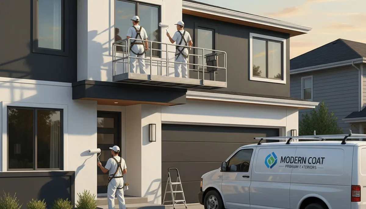 Exterior house painting service in Philadelphia, PA for weather protection and curb appeal