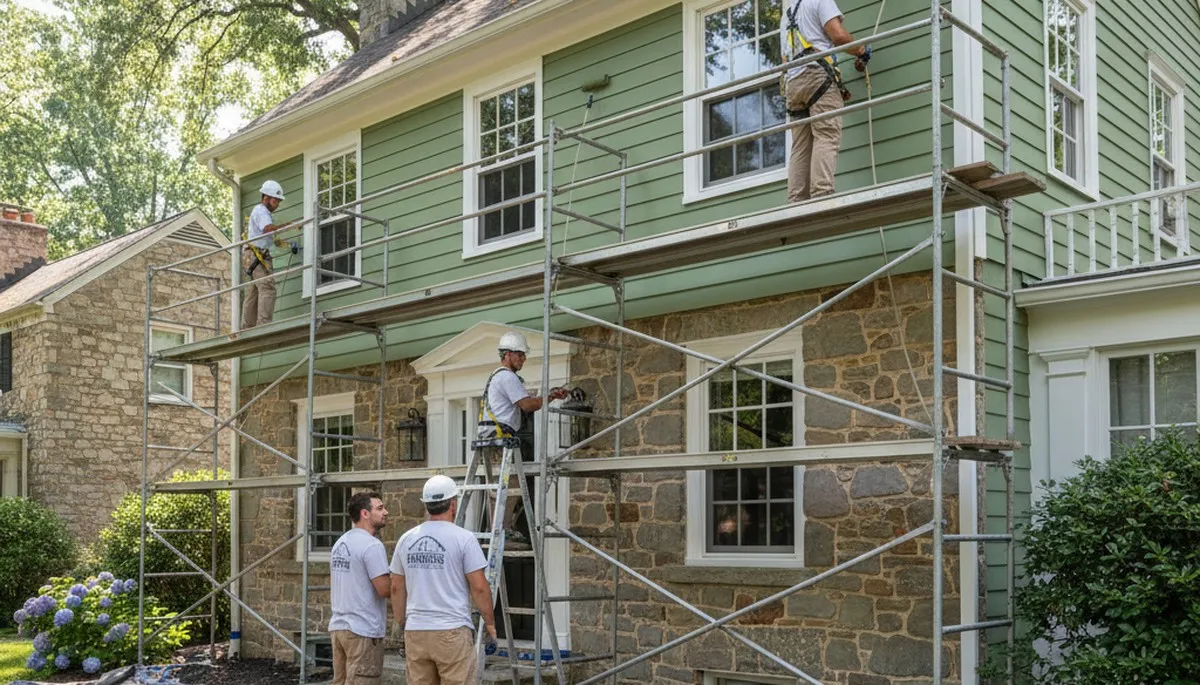 Philadelphia, PA painting contractor providing professional interior and exterior house painting services
