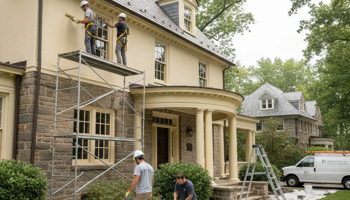 Philadelphia, PA painting contractor providing professional residential and commercial painting services